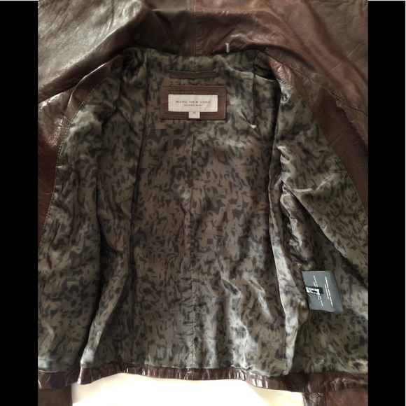 Marc New York leather jacket xs - Picture 4 of 5
